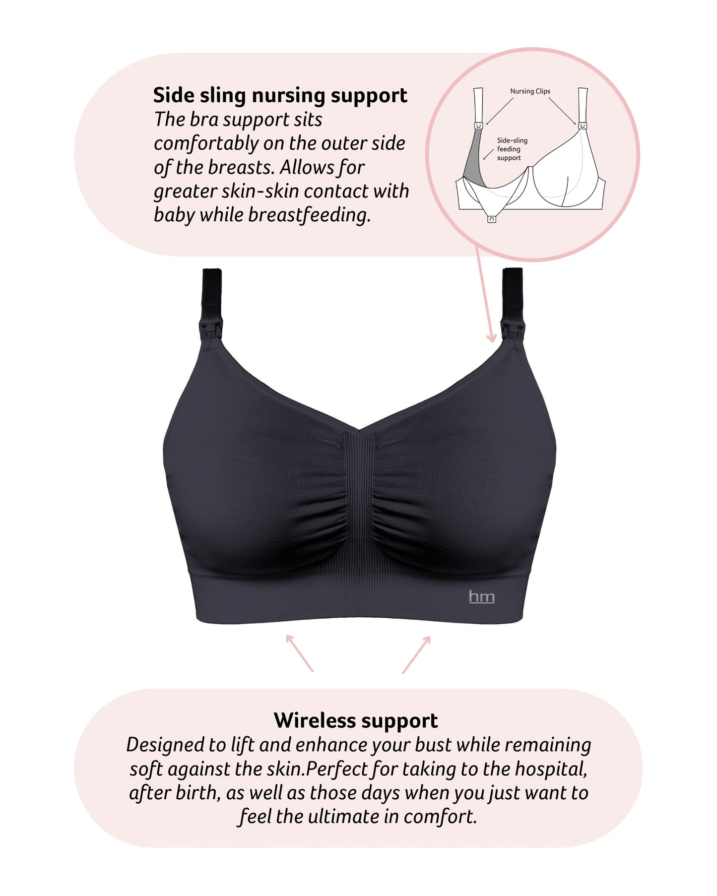 Hot Milk My Necessity 2.0 Flexfit Nursing Bra