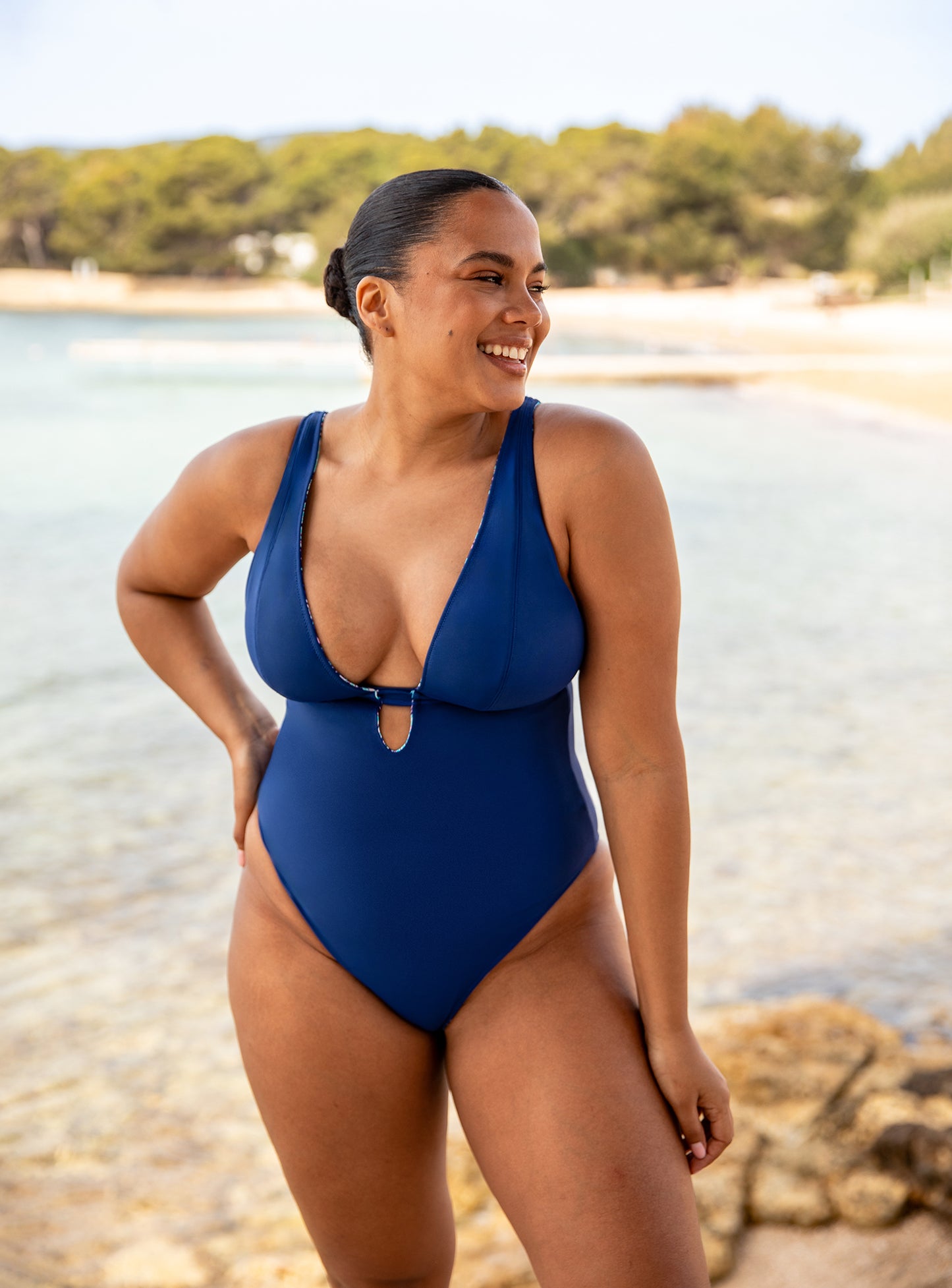 Curvy Kate Mykonos Reversible Non Wired Swimsuit