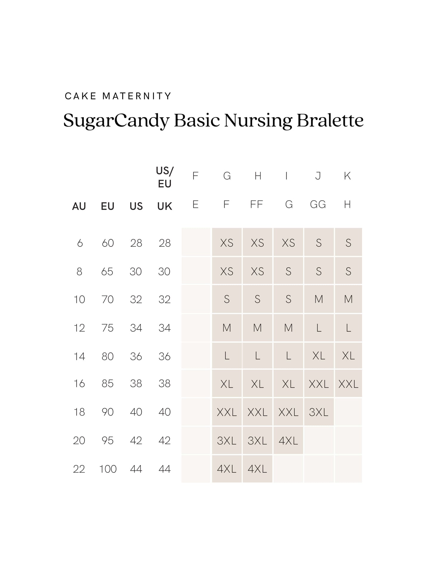 Cake Maternity Popping Candy Nursing Bralette (F-H)