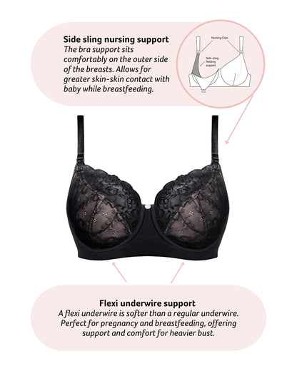 Hot Milk Temptation Full Cup Nursing Bra