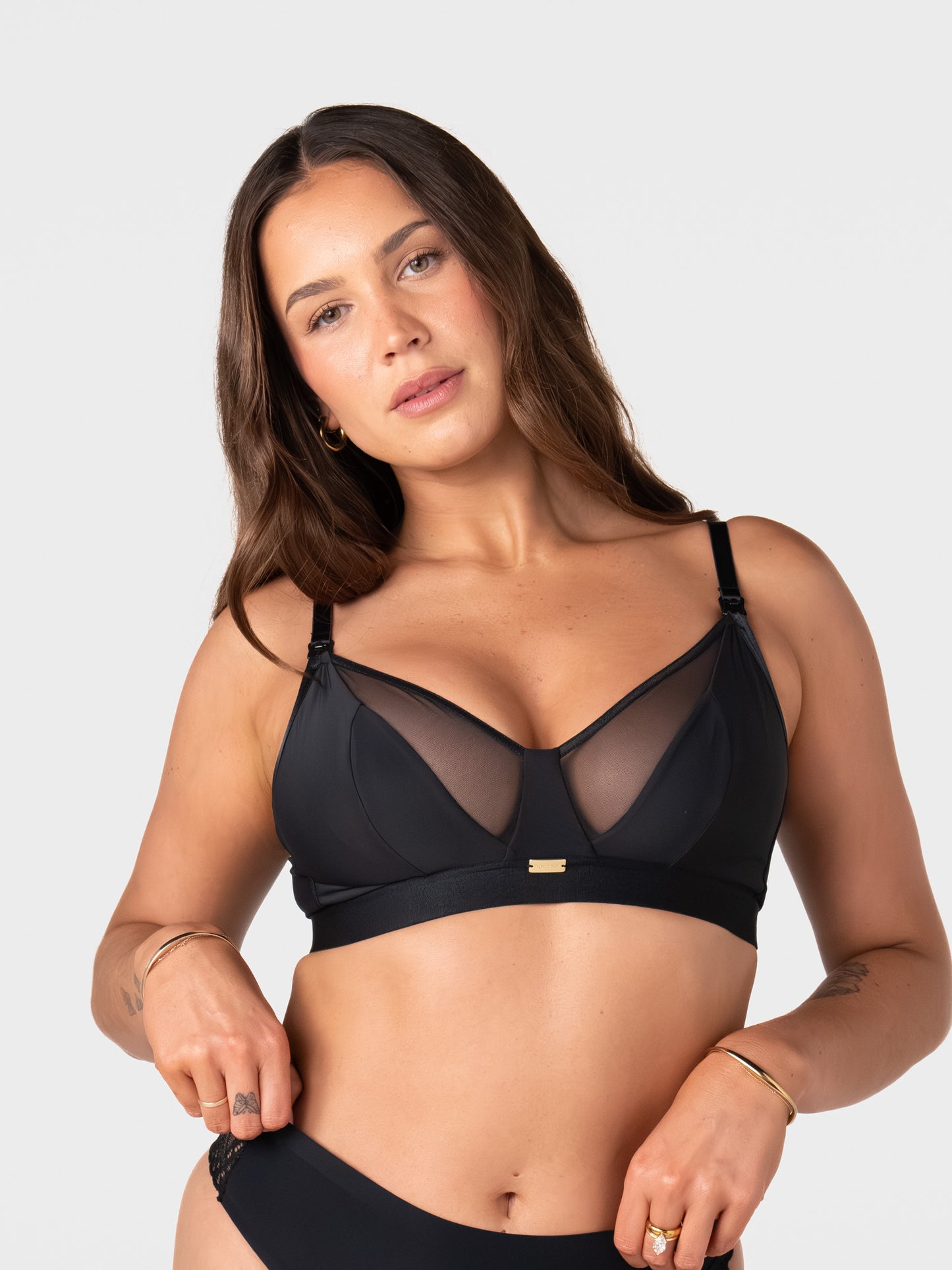 Hot Milk Flawless Full Cup Plunge Nursing Bra
