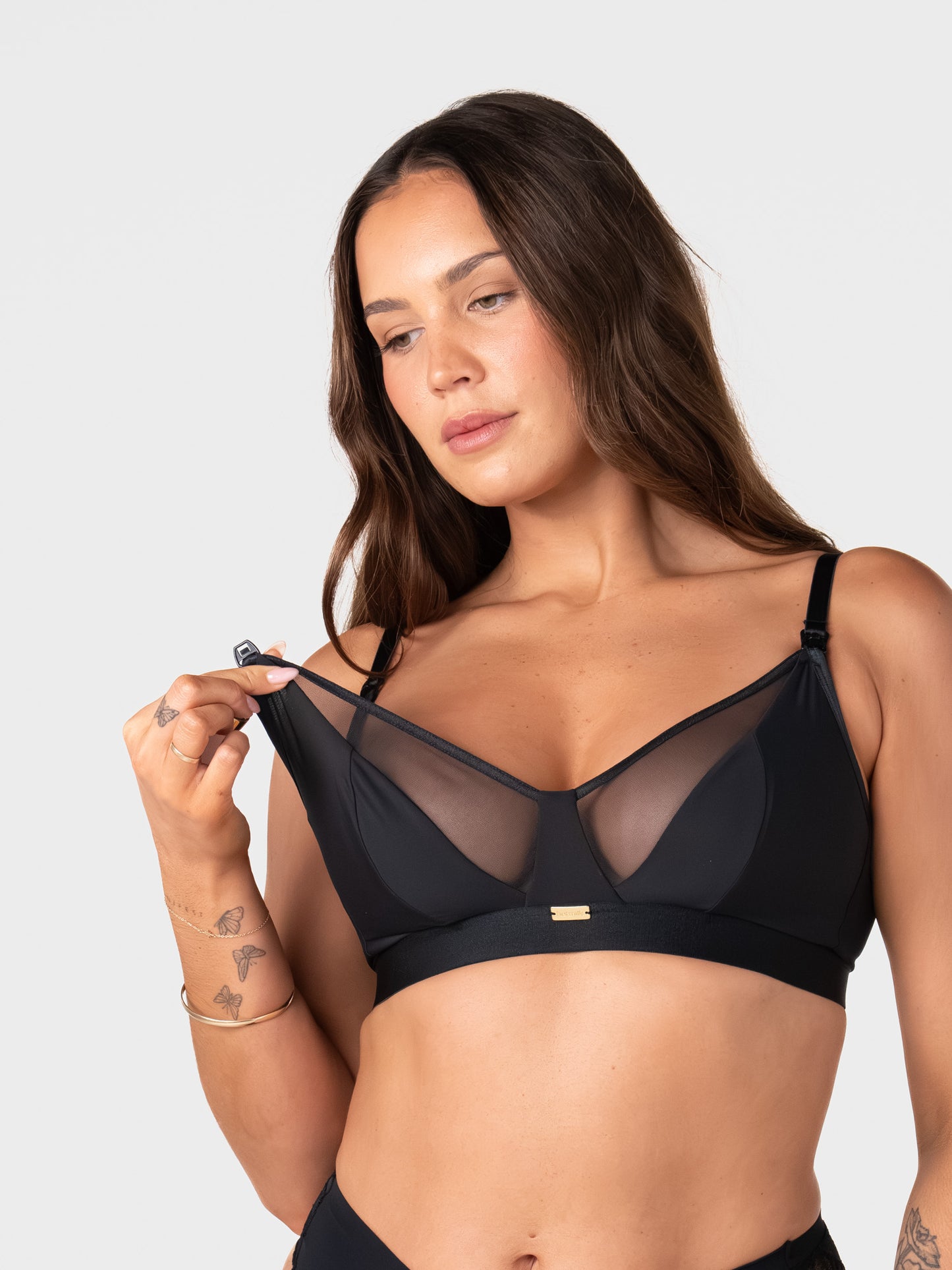 Hot Milk Flawless Full Cup Plunge Nursing Bra